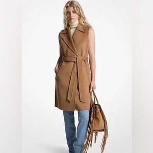 Michael Kors Camel Vest